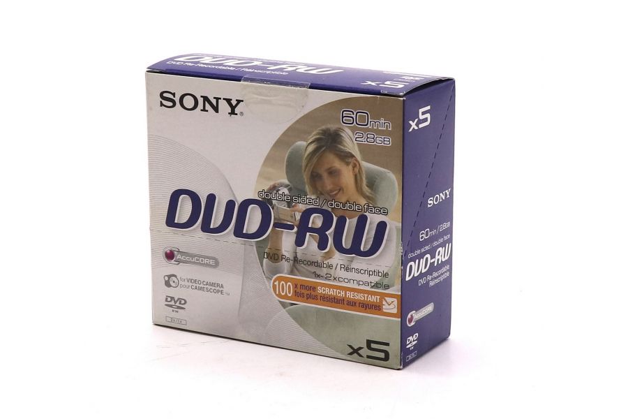 Диск для записи Sony mini DVD-RW 2.8 ГБ