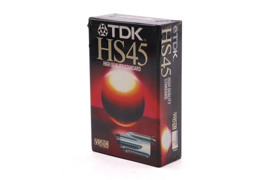 Видеокассета TDK HS45 для видеокамер формата VHS-C