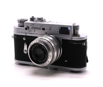 Фотоаппарат Зоркий 4 + Индустар (СССР, 1971)
