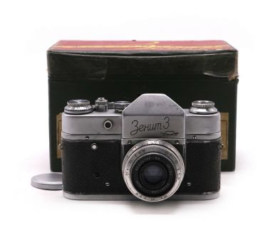 Фотоаппарат Зенит 3 + Индустар-50 kit в упаковке