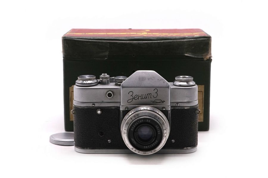 Фотоаппарат Зенит 3 + Индустар-50 kit в упаковке