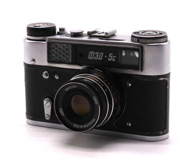 Фотоаппарат советский Фэд 5С + Индустар-61л/д