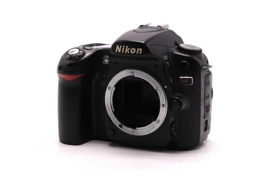 Фотокамера Nikon D80 body (пробег 66940 кадров)
