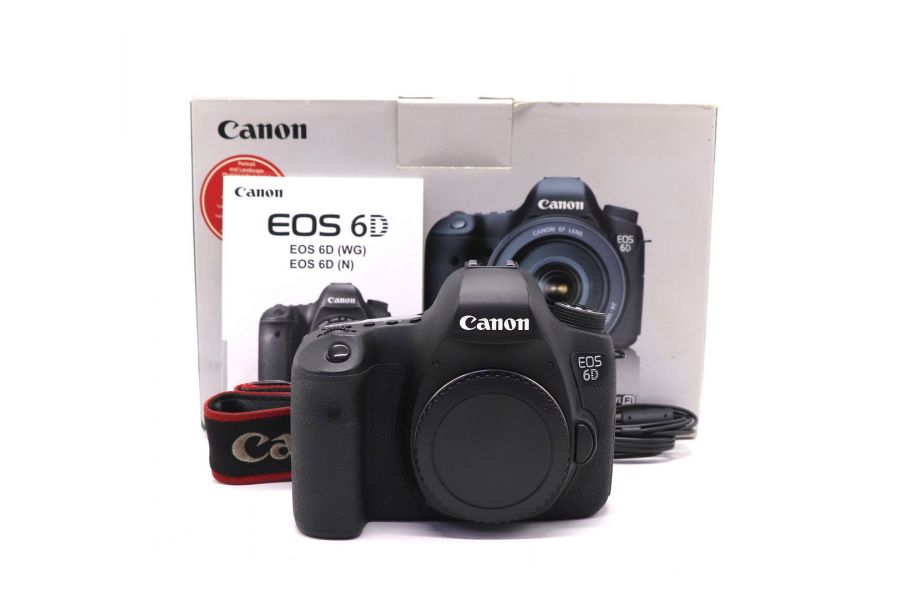 Canon EOS 6D body в упаковке (пробег 20580 кадров)