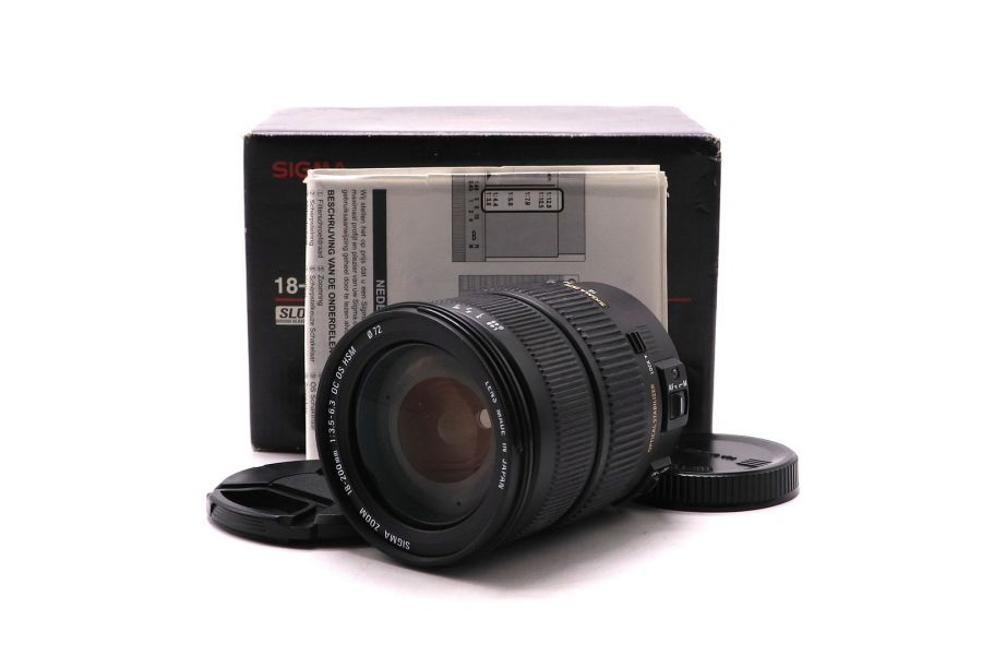 Sigma AF 18-200mm f/3.5-6.3 DC OS HSM Nikon в упаковке (неисправен)