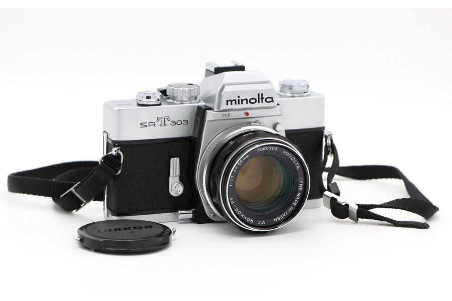 Плёночная зеркальная камера Minolta SRT 303 kit