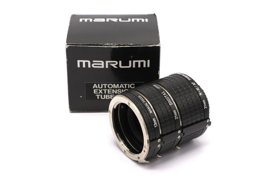 Металлические макрокольца Marumi для Nikon в упаковке