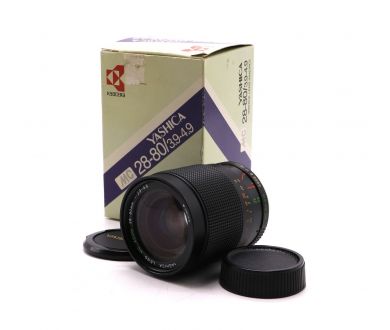 Объектив Yashica MC Zoom 28-80mm f/3.9-4.9 в упаковке
