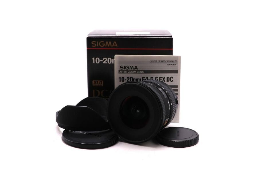 Объектив Sigma AF 10-20mm f/4-5.6 EX DC HSM Olympus 4/3 в упаковке