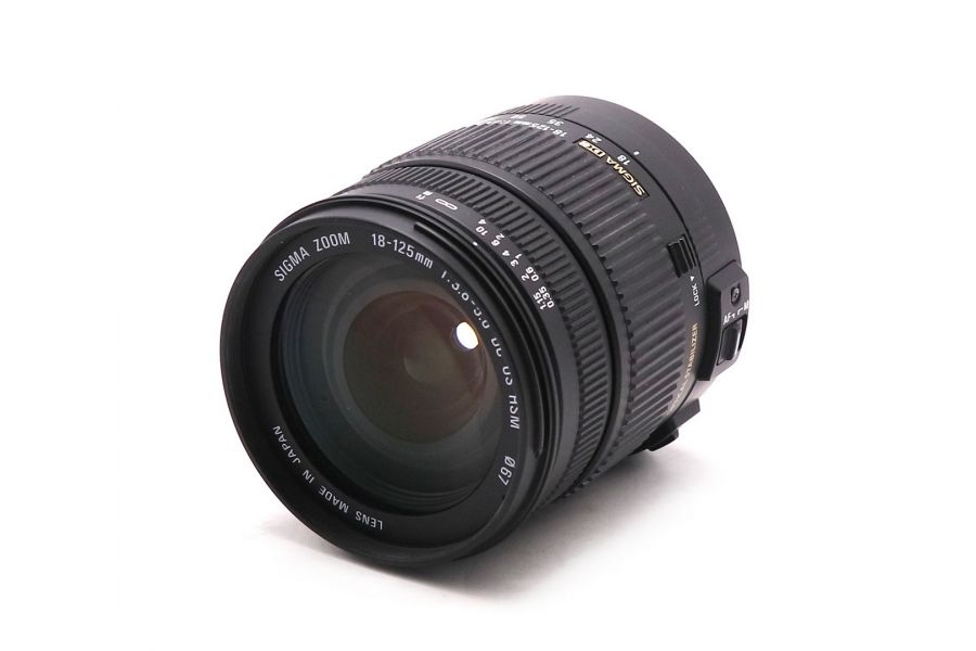 Объектив Sigma Zoom 18-125mm f/3.5-5.6 DC OS HSM Sigma SA
