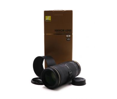 Объектив Nikon 70-200mm f/4G ED VR AF-S Nikkor в упаковке