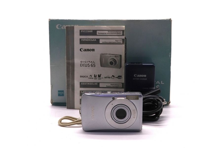 Фотоаппарат Canon Digital IXUS 65 в упаковке