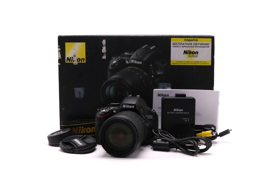 Nikon D5100 kit в упаковке (пробег 4240 кадров)