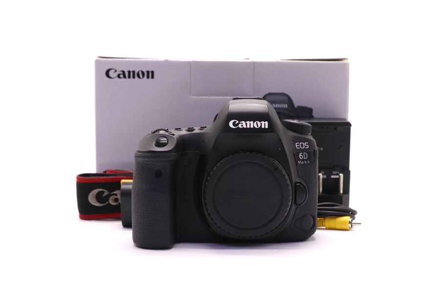 Canon EOS 6D Mark II body в упаковке (пробег 89600 кадров)