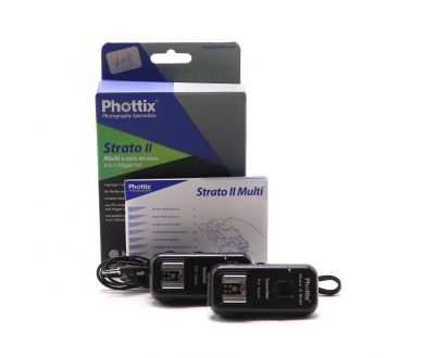 Комплект радиосинхронизаторов 5 в 1 Phottix Strato II 2.4 GHz (15653)