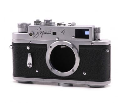 Дальномерный советский фотоаппарат Зоркий 4 body