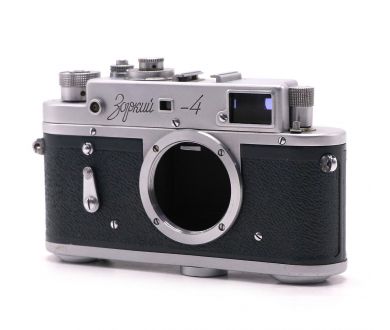 Советский фотоаппарат Зоркий 4 body зеленый