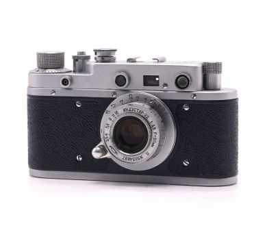 Фотоаппарат Зоркий С + Индустар-22 П синий