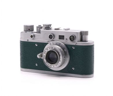 Фотоаппарат советский Зоркий С зеленый (СССР)