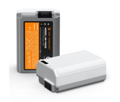 Аккумулятор (2 шт) NP-FW50 K&F Concept 1100mAh (Type-C) KF28.0026S1