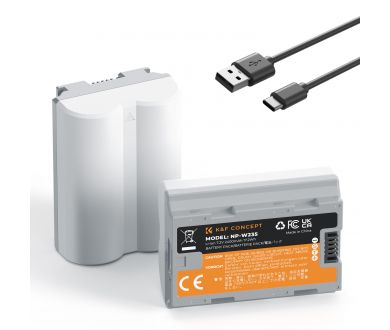 Аккумулятор (2 шт) NP-W235 K&F Concept 2400mAh KF28.0025S1