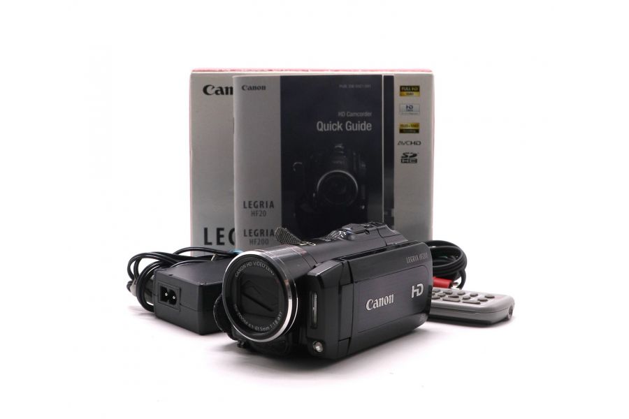 Видеокамера Canon LEGRIA HF200 в упаковке