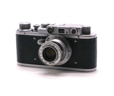 Фотоаппарат Зоркий + Индустар 22 П зеленый