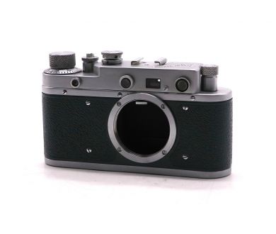 Пленочный фотоаппарат Зоркий С зеленый (СССР)