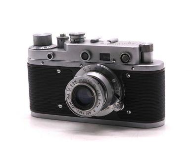 Камера Зоркий С + Индустар-50 тубусный коричневый