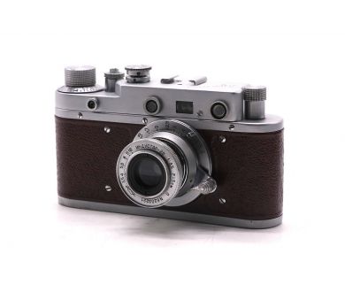 Фотоаппарат советский Зоркий С красный (СССР)