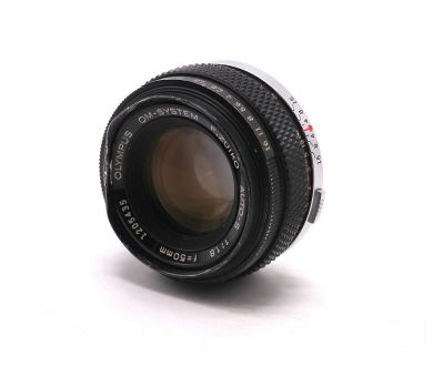 Объектив Olympus OM-System F.Zuiko Auto-S 50mm f/1.8