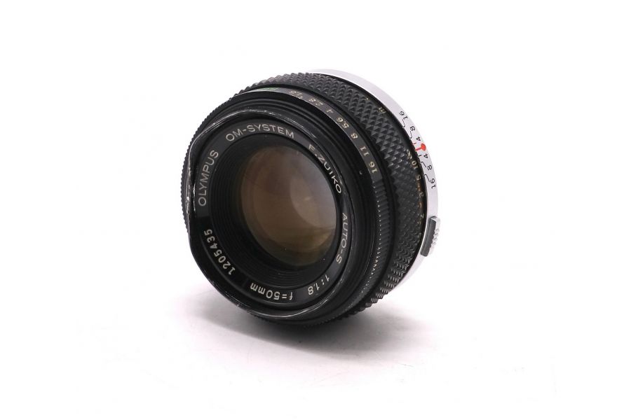 Объектив Olympus OM-System F.Zuiko Auto-S 50mm f/1.8