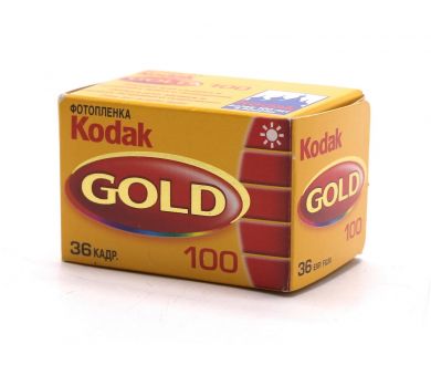 Фотопленка цветная Kodak Gold 100/36 ISO 100/21