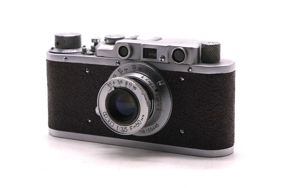 Камера Фэд 1 Завод им. Дзержинского коричневый