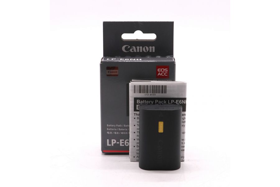 Аккумулятор для камер Canon LP‑E6NH в упаковке