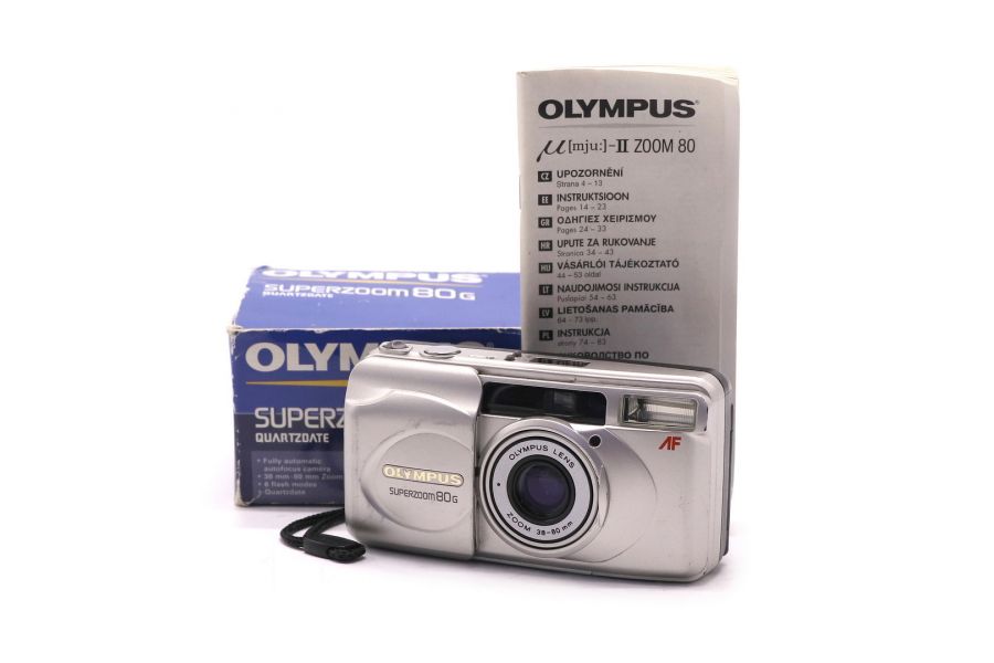 Olympus Superzoom 80G Quartz Date в упаковке