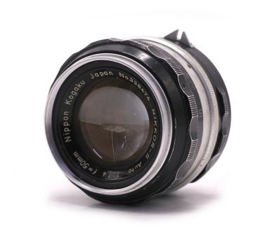 Мануальный объектив Nikon 50mm f/1.4 Nikkor-S