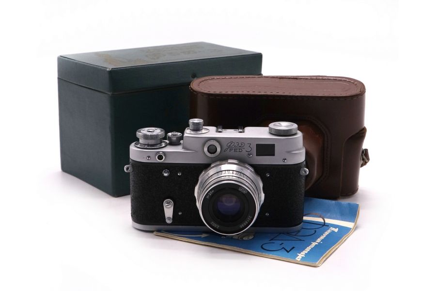 Фотоаппарат Фэд 3 + Индустар-26М в упаковке