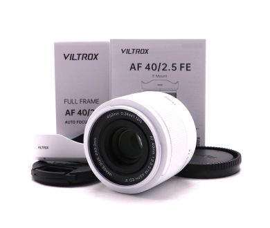 Viltrox AF 40mm f/2.5 for Sony E белый в упаковке