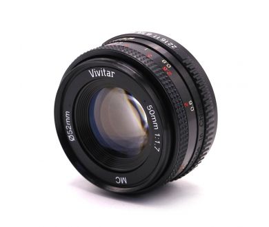 Объектив мануальный Vivitar 50mm f/1.7 MC