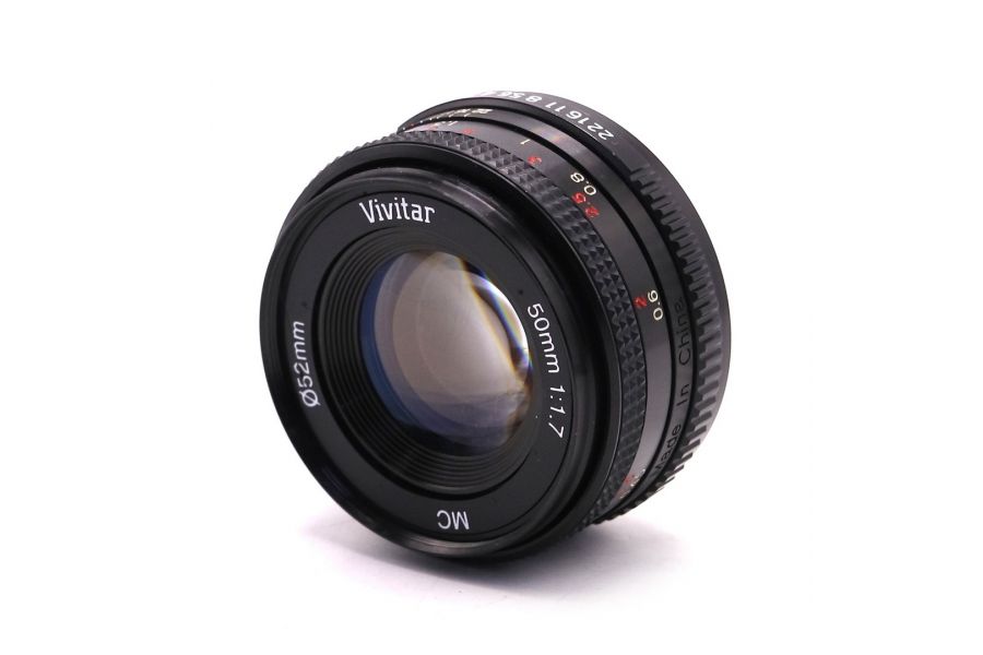 Объектив мануальный Vivitar 50mm f/1.7 MC