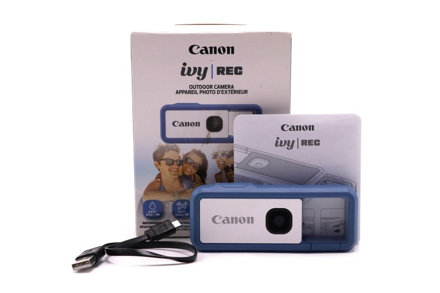 Компактная камера Canon FV-100-BL в упаковке