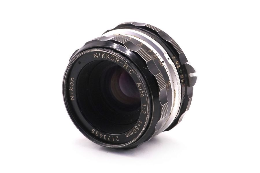 Мануальный Nikon Nikkor-H.C 50mm f/2 Auto