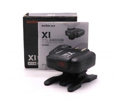Радиосинхронизатор Godox X1T-N TTL для Nikon в упаковке
