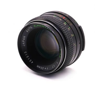 Мануальный объектив Chinon 55mm f/1.7 Auto MC