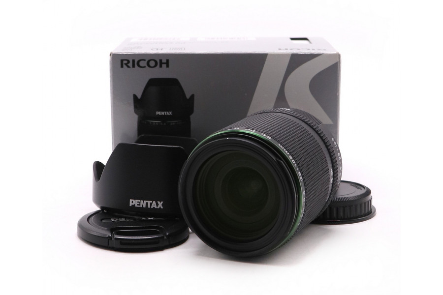 Pentax-D FA HD 28-105mm f/3.5-5.6 ED DC WR в упаковке