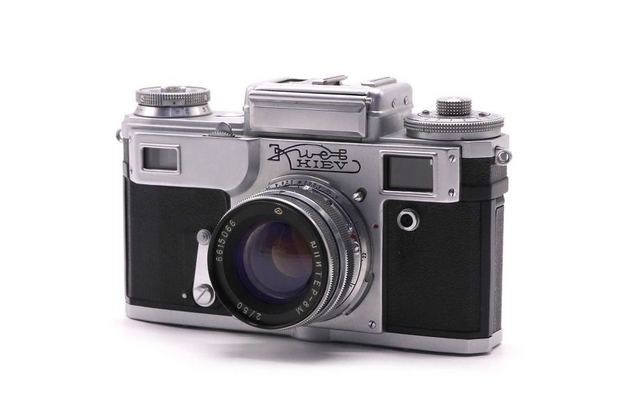 Советский фотоаппарат Киев 3 + Юпитер-8М