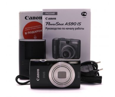 Компактный фотоаппарат Canon IXUS 185 в упаковке