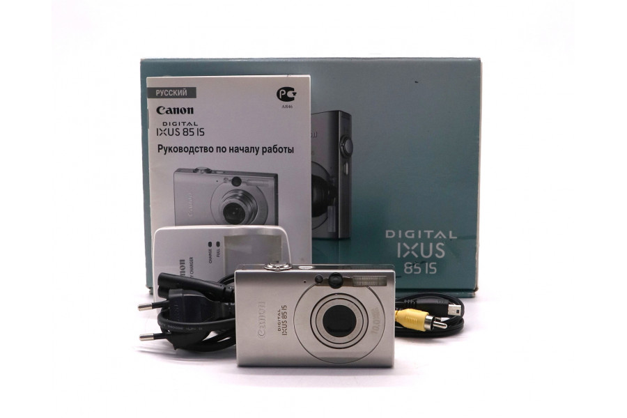 Компактная камера Canon IXUS 85 IS в упаковке