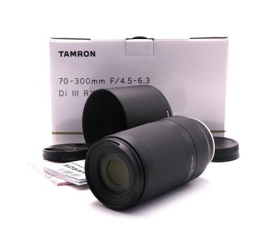 Телеобъектив Tamron 70-300mm f/4.5-6.3 Di III RXD в упаковке